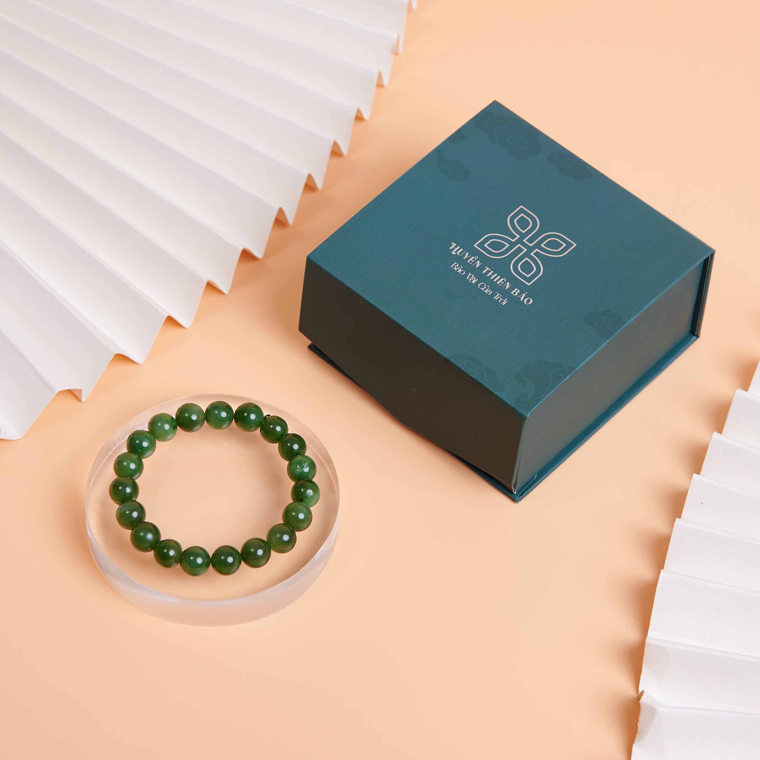 HUYỀN THIÊN BẢO | Vòng Ngọc Bích Hạt Trơn HUYỀN THIÊN BẢO | Vòng Ngọc Bích Hạt Trơn