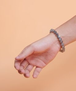 HUYỀN THIÊN BẢO | Vòng Tay Đá Xà Cừ Trắng Hạt Trơn HUYỀN THIÊN BẢO | Vòng Tay Đá Xà Cừ Trắng Hạt Trơn
