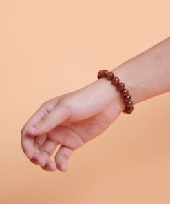 HUYỀN THIÊN BẢO | Vòng Thạch Anh Tóc Nâu Hạt Trơn HUYỀN THIÊN BẢO | Vòng Thạch Anh Tóc Nâu Hạt Trơn