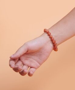 HUYỀN THIÊN BẢO | Vòng Tay Đá Mặt Trời Hạt Trơn