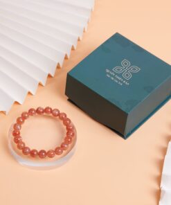 HUYỀN THIÊN BẢO | Vòng Tay Đá Mặt Trời Hạt Trơn