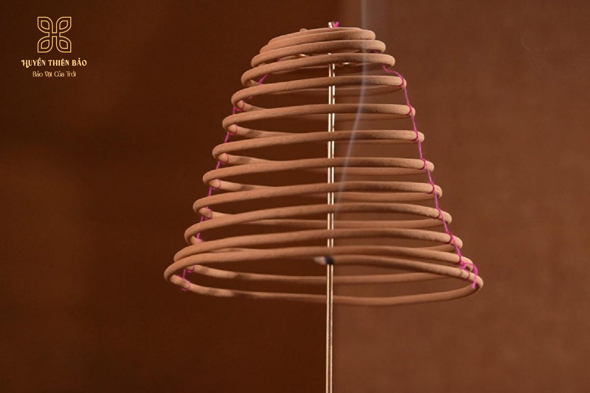 Nhang trầm hương khoanh