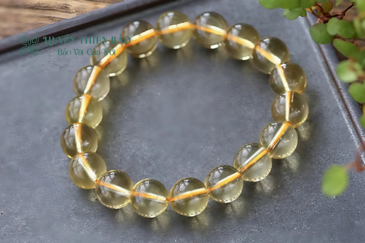 Đôi nét về vòng thạch anh vàng