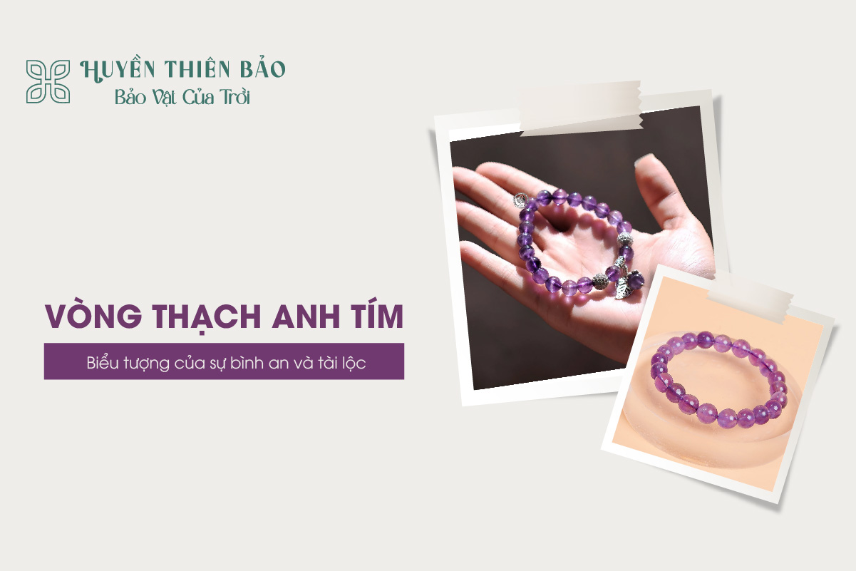 Vòng thạch anh tím