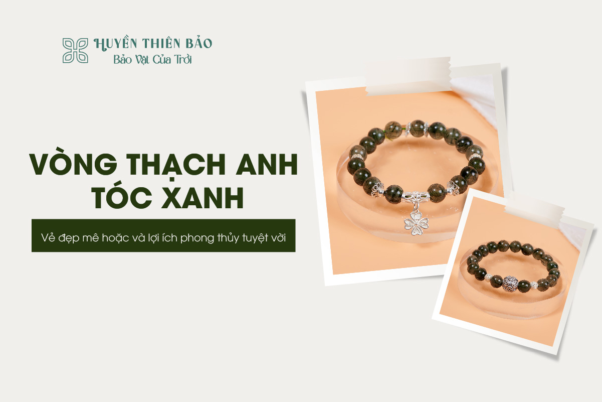 Vòng thạch anh tóc xanh