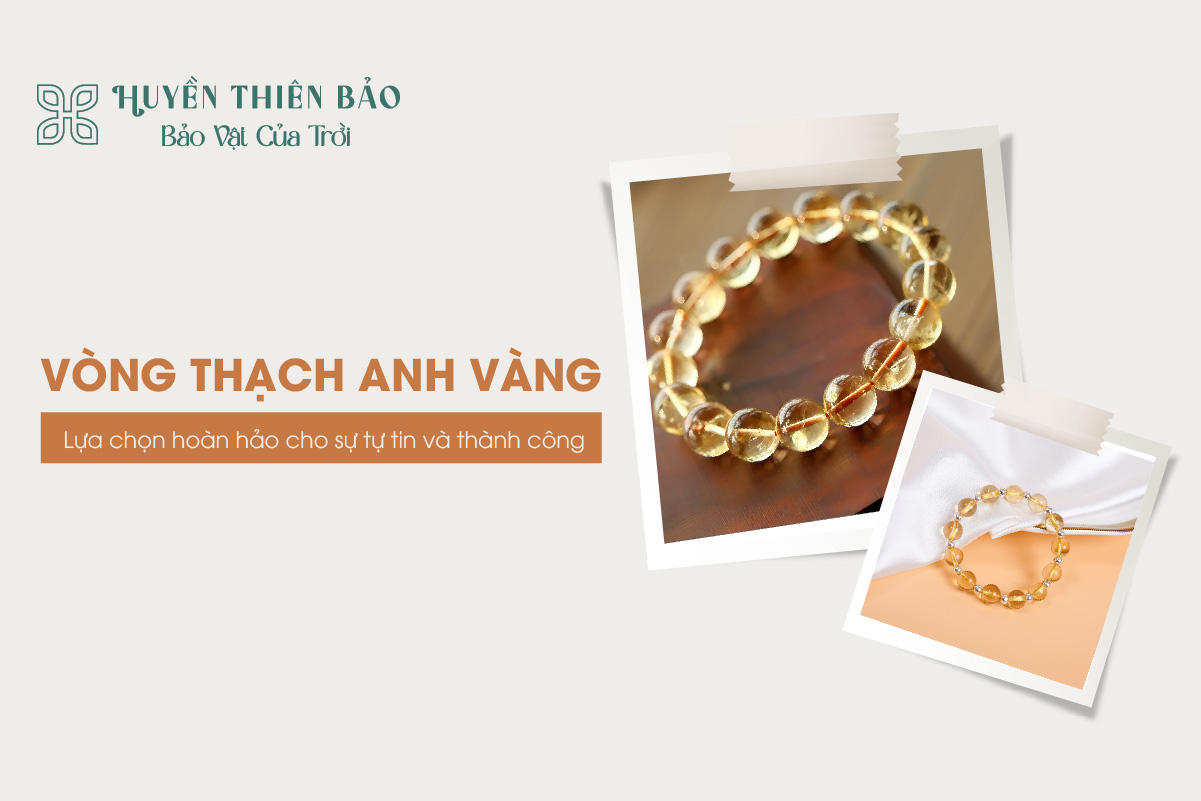 Vòng thạch anh vàng