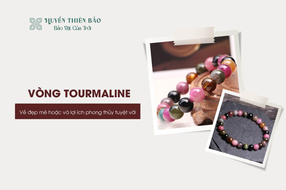 Vòng tourmaline