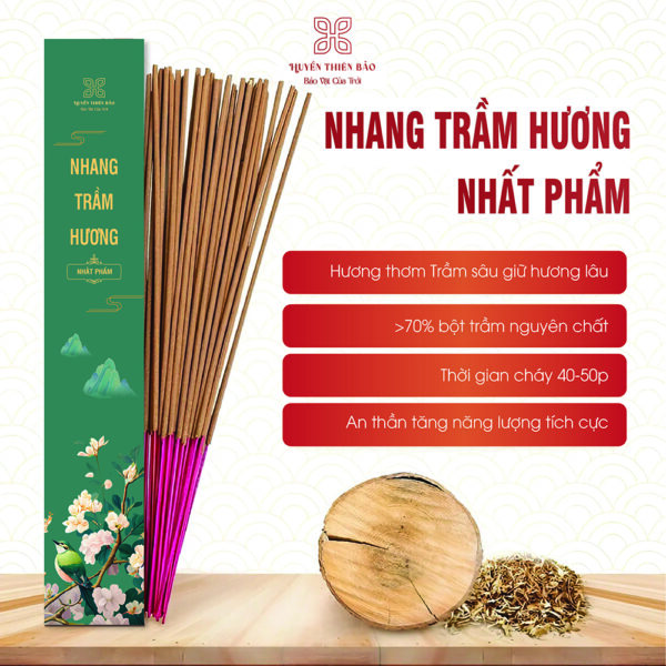 HUYỀN THIÊN BẢO | Nhang trầm hương nhất phẩm
