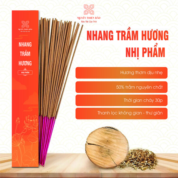 HUYỀN THIÊN BẢO | Nhang trầm hương nhị phẩm